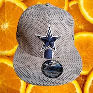 Dallas Cowboys New‎ Era 9FIFTY NFL Football Hat Gray Snapback Cap